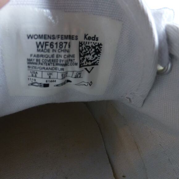 Keds Women’s Pride Rainbow Sole Canvas Sneakers – Size US W8.5 - New - Picture 6 of 8